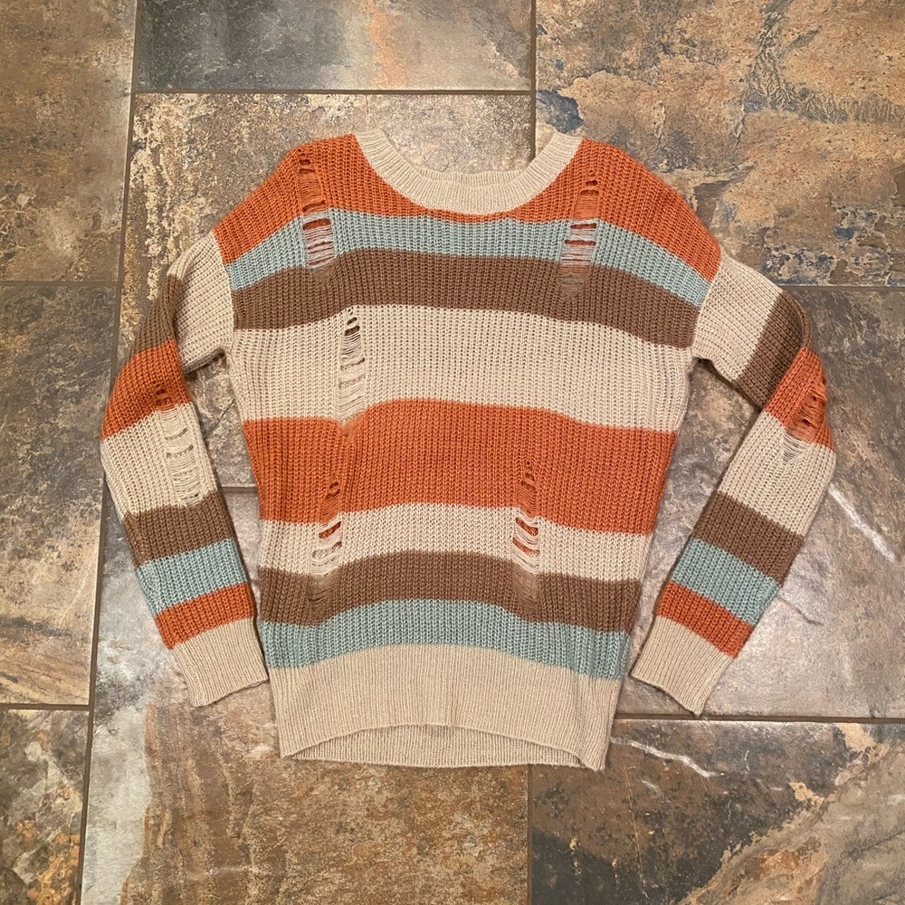 Distressed Sweater